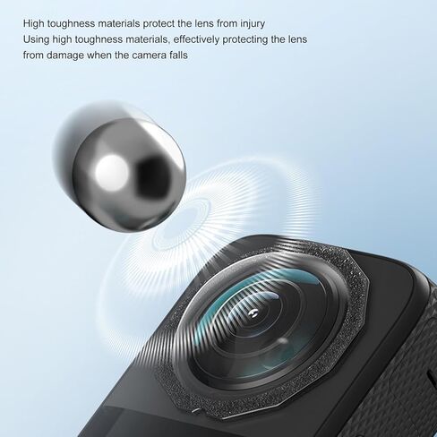 واقي العدسة لزجة العدسة واقي واقي الحماية ل insta360 x3 ملحقات الكاميرا in Kuwait