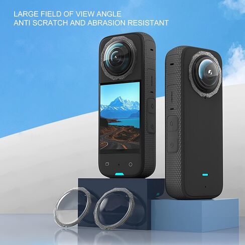 واقي العدسة لزجة العدسة واقي واقي الحماية ل insta360 x3 ملحقات الكاميرا in Kuwait