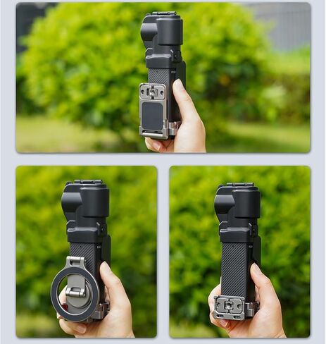 Yunseity Camera Lens Protective Cover Fit for OSMO 3, Open Close Dust Proof, Handheld Screen Protector Guard, Pressure Proof, Scratchproof, Anti Shock, Lanyard Attachment (Roseate) in Saudi Arabia