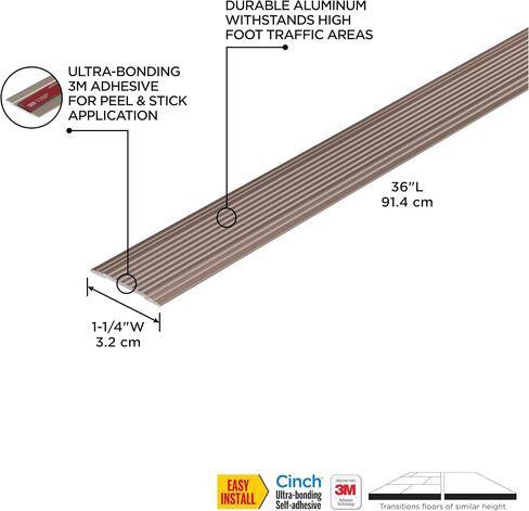 M-D Building Products Cinch Seam Cover (Fluted) 36" Spice Spice in Kuwait