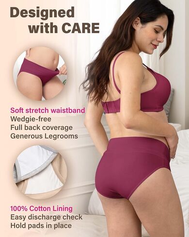 Intimate Portal Maternity Underwear | Pregnancy Postpartum Panties | Foldable Briefs Under the Bump in Saudi Arabia