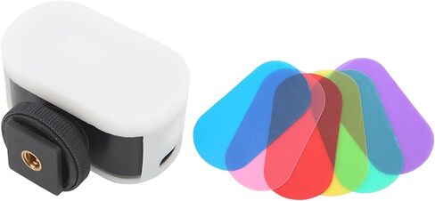 Tbest Camera Light RGB Soft Mini Size Type C Charging 6 Colors Widely Used Video for Live Photography in Saudi Arabia