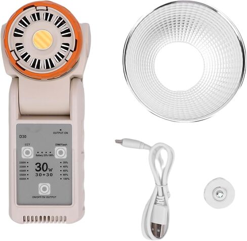 Yoidesu 30W LED LED ضوء ، 5 درجات حرارة ألوان قابلة للتعديل يدعو إلىض in Kuwait