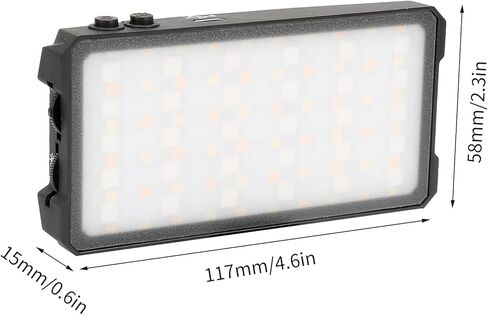TBEST CAMERING LIGHT MFL02 كامل اللون RGB LED 3000K6500K مع ترايبود للصور VLOGGAGE مباشرة البث المباشر in Saudi Arabia