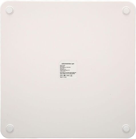 Tbest LED Photography Shadowless Bottom Light Ultra Thin Bright Uniform Illumination Studio Box for Jewelry Cosmetics Artwork ABS Material 22cm Size in Saudi Arabia