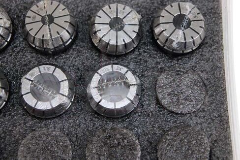 SHARS ER32 COLLET 11 PCS SET ، 1/8-3/4 "نطاق الحجم .0003" TIR 202-5568 S [ in Saudi Arabia