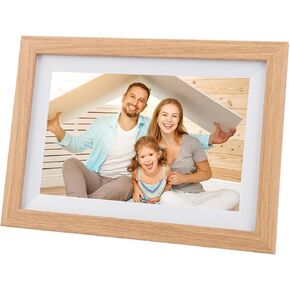 إطار صورة رقمي رقمي 10 بوصة ، 1280 × 800 شاشة تعمل باللمس تلقائيًا تدوير Wi Fi إطار صور الفيديو الرقمي مع مكبر صوت 16 جيجا بايت عرض شرائح إطار إلكتروني إلكتروني صغير in Kuwait