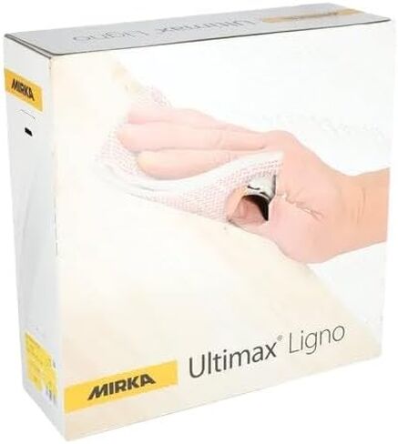 Mirka Ultimax Ligno Soft 4.5 "× 5" لفة الرمل الحصى P150 منصات الرملي اليدوية صفائح مثقبة ناعمة للخشب 130 لكل لفة in Saudi Arabia