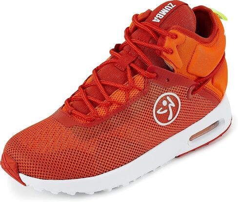 ZUMBA Women's Air Funk Sneakers, Nonslip Mid-Top Dance Sneakers, 5, Coral Funk in Saudi Arabia