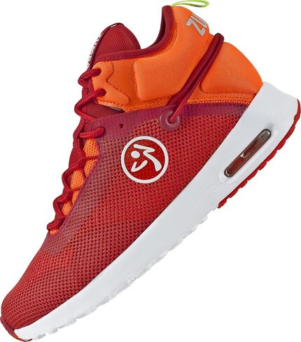 ZUMBA Women's Air Funk Sneakers, Nonslip Mid-Top Dance Sneakers, 5, Coral Funk in Saudi Arabia