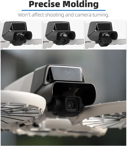 غطاء العدسة لـ DJI Flip ، Drone Gimbal Sunshade Cover Cover Anti-Glare Cover Cover Cap For DJI Flip (Gray) in Kuwait