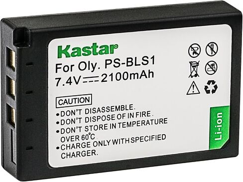 Kastar Camera Battery for Olympus BLS-1 PS-BLS1 and Olympus E-400 E-410 Olympus E-420 E-450 Olympus E-600 E-620 Olympus E-P1 E-P2 Olympus E-P3 Olympus E-PL1 E-PL1s Olympus E-PL3 Olympus E-PM1 Cameras in Saudi Arabia