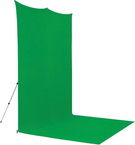 Westcott X-Drop Pro Wrinkle-Resistant 8' x 13' (2.44 x 3.96m) Sweep Backdrop for Full-Body Photos & Group Portraits, Video Interviews & Photo Booths - Portable and Travel Friendly (High Key White) in Saudi Arabia