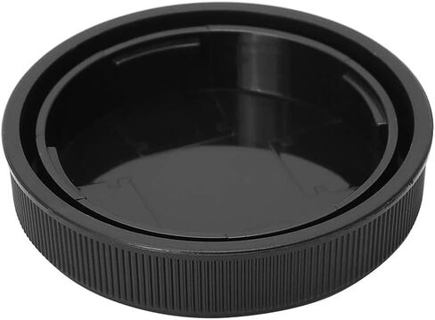Rear Lens Cap Back Protection Dustproof Camera Accessories Plastic Black for Contax G Lenses G1 G2 GK-R1 in Saudi Arabia