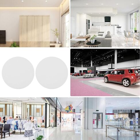 MAGICLULU Lighting Diffusion Supplies Led Downlight Diffusion Plate Fabric Lampshade Diffuser Ceiling Cover Plate Easy Install in Saudi Arabia
