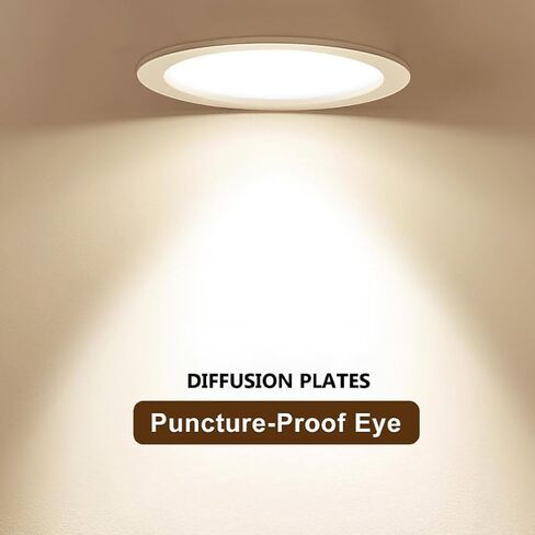 MAGICLULU Lighting Diffusion Supplies Led Downlight Diffusion Plate Fabric Lampshade Diffuser Ceiling Cover Plate Easy Install in Saudi Arabia