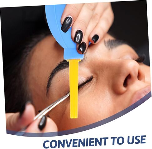 4pcs منفاخ الهواء لتمديدات الرموش سهلة الضغط مضخة النفخ لإزالة الغبار تجفيف الغراء والتنظيف متعدد الاستخدامات in Kuwait