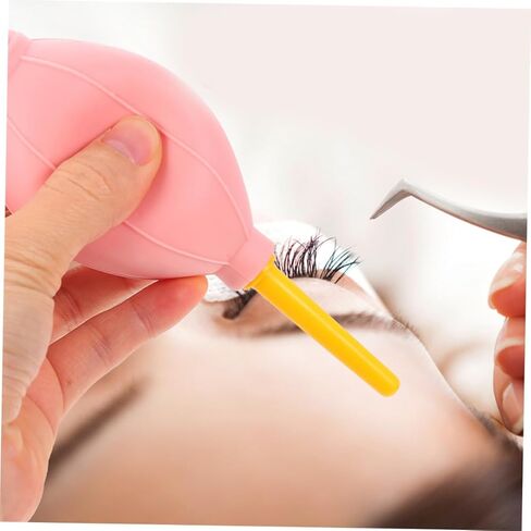 4pcs منفاخ الهواء لتمديدات الرموش سهلة الضغط مضخة النفخ لإزالة الغبار تجفيف الغراء والتنظيف متعدد الاستخدامات in Kuwait