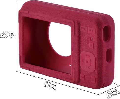 Silicone Case for PIXPRO FZ55, Protective Camera Cover, Shockproof | Soft silicone case for PIXPRO FZ55 Lightweight, scratch-proof. cutouts for buttons & lens. Dustproof. Travel-friendly. in Saudi Arabia