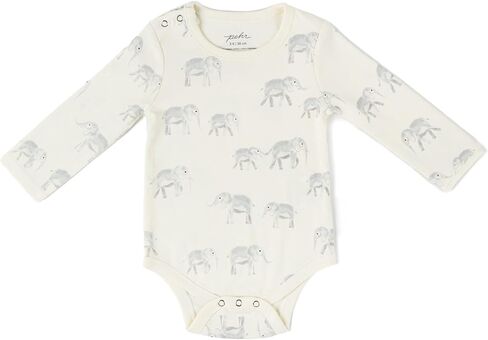PEHR Shoulder Snap One-Piece | 100% Organic Cotton Baby Bodysuit | Sizes 0-18 Months in Saudi Arabia