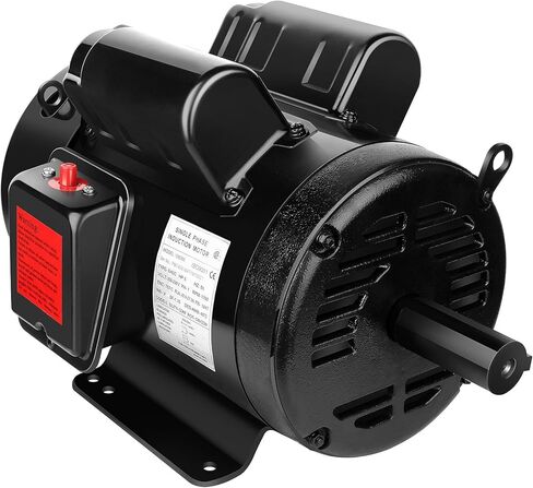 محرك كهربائي 3HP 3450 دورة في الدقيقة محرك أحادي الطور بإطار 145T إطار 230 فولت 7/8 بوصة عمود 60 هرتز CW/CCW TEFC in Saudi Arabia