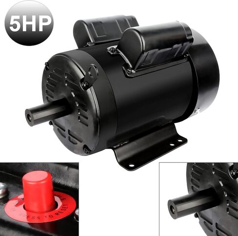 محرك كهربائي 3HP 3450 دورة في الدقيقة محرك أحادي الطور بإطار 145T إطار 230 فولت 7/8 بوصة عمود 60 هرتز CW/CCW TEFC in Saudi Arabia