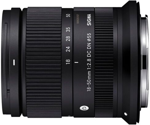 Sigma 18-50 مم F2.8 DC DN العدسة المعاصرة للكاميرات Canon RF Mount Mirrorless (متجددة) in Kuwait