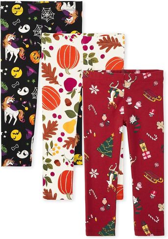 The Children's Place Girls' and Toddler Assorted Everyday Pull on Leggings in Saudi Arabia