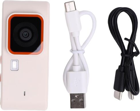 كاميرا رقمية Zunate CCD ، 12 ميجا بكسل FHD 1080p مع التركيز التلقائي ، كاميرا رقمية LCD 1.47 بوصة ، بطاقة 128 جيجابايت ، كاميرات محمولة للسفر ، التخييم ، مدونة الفيديو ، صورة شخصية ، مبتدئين (أبيض) in Saudi Arabia