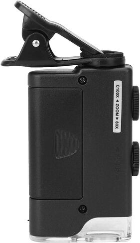 Mini Clip Clip Microscope Magnifier Loupe ، MID Clip Loupe Microscope ، مجهر مقطع محمول مناسب للمراقبة in Kuwait