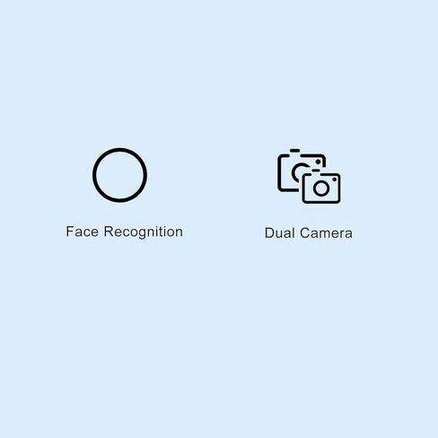الكاميرا الرقمية ، كاميرا تلقائية للتكييف مع ترايبود 2.4in شاشة 8x Zoom عالية الدقة في المقدمة والخلفية كاميرا السفر المزدوجة مع ضوء ملء للتصوير الفوتوغرافي (أسود) in Saudi Arabia