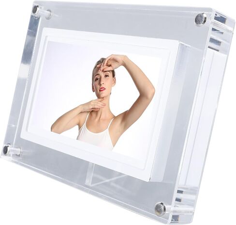 إطار صور رقمي 5 بوصة ، إطار صور رقمي ذاكرة 4G ، إطار صور فني مؤيد أكريليك الملون in Kuwait