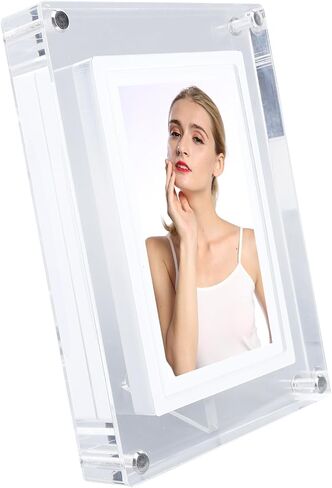 إطار صور رقمي 5 بوصة ، إطار صور رقمي ذاكرة 4G ، إطار صور فني مؤيد أكريليك الملون in Kuwait