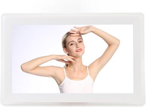 15.6 بوصة إطار صورة رقمي كبير ، 32 جيجابايت HD Wi Fi إلكترونية إطار إطار عرض شرائح مع عرض الوقت وضع السكون تلقائي إطار صور الفيديو الذكية للمنزل in Kuwait