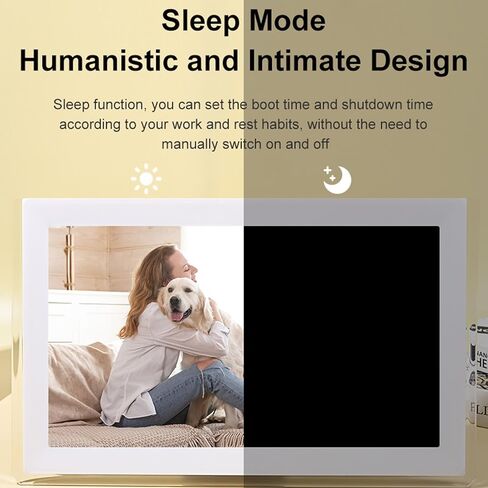 15.6 بوصة إطار صورة رقمي كبير ، 32 جيجابايت HD Wi Fi إلكترونية إطار إطار عرض شرائح مع عرض الوقت وضع السكون تلقائي إطار صور الفيديو الذكية للمنزل in Kuwait