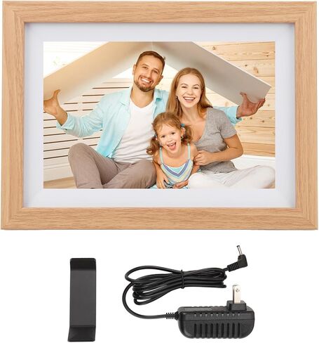 إطار صورة رقمي رقمي 10 بوصة ، 1280 × 800 شاشة تعمل باللمس تلقائيًا تدوير Wi Fi إطار صور الفيديو الرقمي مع مكبر صوت 16 جيجا بايت عرض شرائح إطار إلكتروني إلكتروني صغير in Kuwait