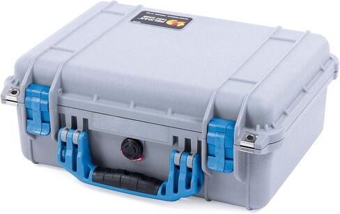 New Pelican Silver & Blue 1450 with Foam. in Saudi Arabia
