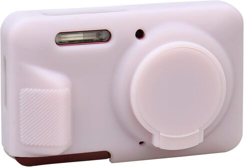 علبة سيليكون Bovke لـ Kodak Pixpro FZ55 Digital Point & Shoot Camera ، Kodak FZ55 Camera Protection Case Rubber مع غطاء عدسة قابلة للإزالة ، أسود in Kuwait