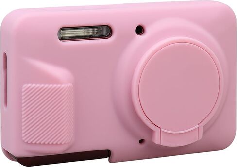 علبة سيليكون Bovke لـ Kodak Pixpro FZ55 Digital Point & Shoot Camera ، Kodak FZ55 Camera Protection Case Rubber مع غطاء عدسة قابلة للإزالة ، أسود in Kuwait