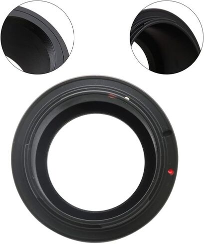 T2-EOS R Lens Adapter Ring for Telescope Microscope T Ring T2 Mount Lens and for Canon EOS RF Mount Camera EOS R52 R62 R8 R100 R50 R7 R10 R3 R5 RP Metal Lens Adapter Ring Manual Focus Adapter Ring in Saudi Arabia