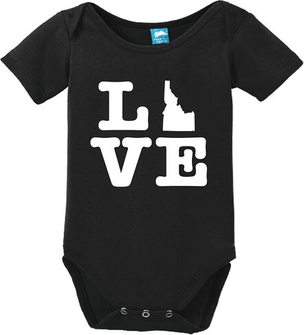 Idaho الحب المطبوع bodysuit baby romper in Kuwait