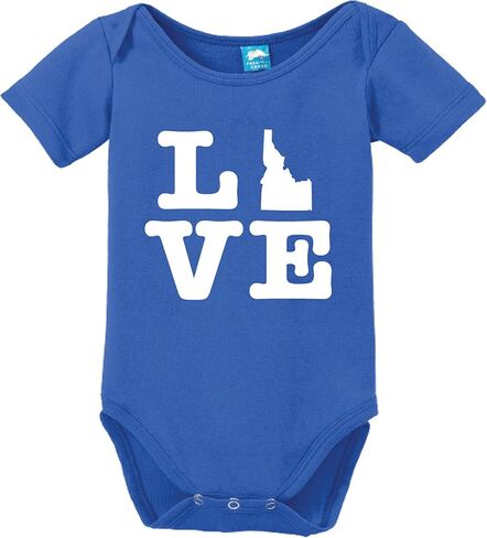 Idaho الحب المطبوع bodysuit baby romper in Kuwait