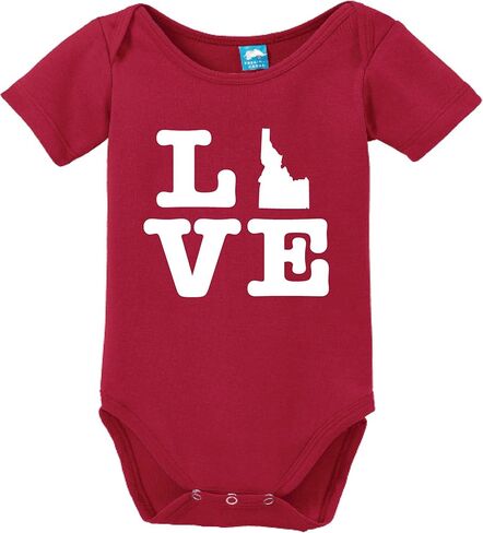 Idaho الحب المطبوع bodysuit baby romper in Kuwait