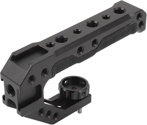 Camera Cage Top Handle Aluminum Alloy Silicone Video Stabilizing with Cold Shoe Mount for DSLR Camera in Saudi Arabia