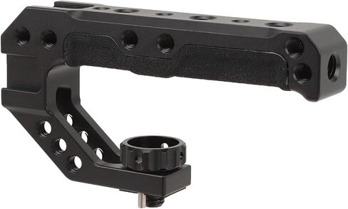 Camera Cage Top Handle Aluminum Alloy Silicone Video Stabilizing with Cold Shoe Mount for DSLR Camera in Saudi Arabia