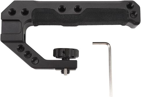 Camera Cage Top Handle Aluminum Alloy Silicone Video Stabilizing with Cold Shoe Mount for DSLR Camera in Saudi Arabia