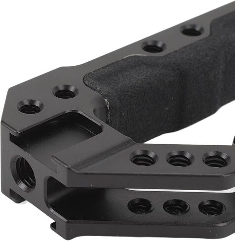 Camera Cage Top Handle Aluminum Alloy Silicone Video Stabilizing with Cold Shoe Mount for DSLR Camera in Saudi Arabia