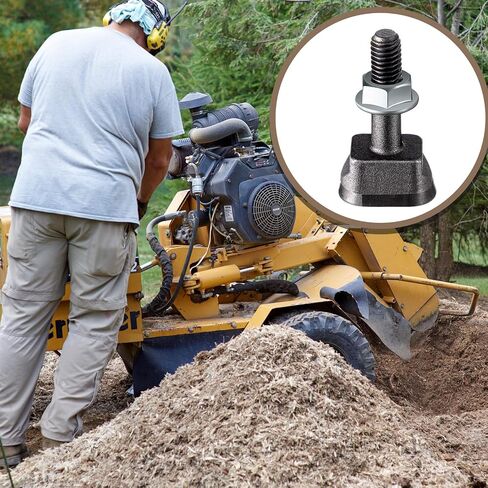 Tallew 8 Pack Stump Grinder Teather متوفرة مع Vermeer صفراء سترة طاحونة طاحونة مع قفل لآلة إزالة البراز الأشجار in Saudi Arabia