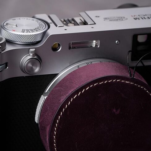 X100VI العدسة الجلدية الأصلية تغطي الغبار الواقي ومقاومة الخدش لفوفيلم X100VI (Crazy Horse Purple) in Kuwait