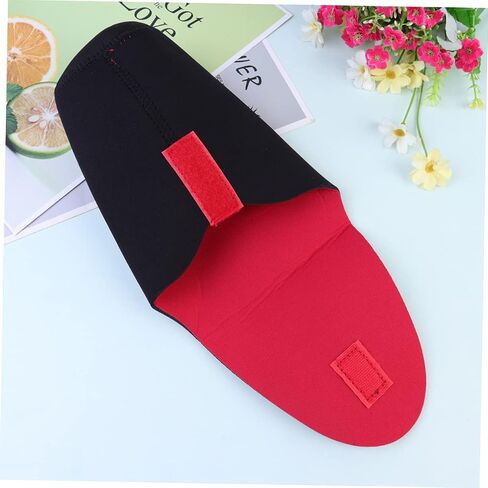 Garneck 2pcs غطس كثيفة العدسة العدسة مقاومة للصدمة وحقيبة العدسة المقاومة للانهيار لكاميرات DSLR مضغوطة الأكمام الواقية أسود إغلاق مفتوح سهل in Saudi Arabia